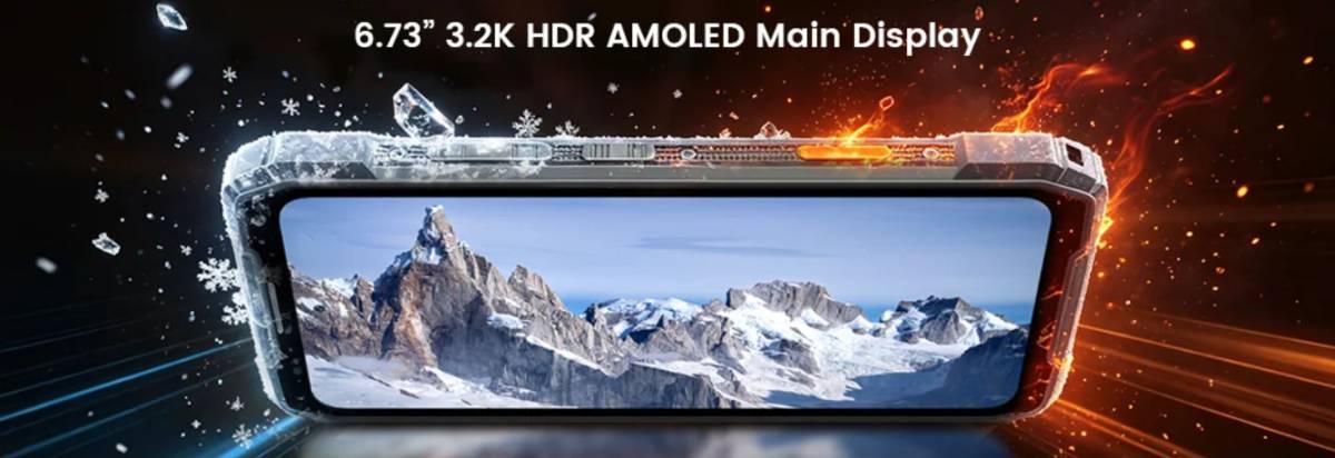 Blackview XPLORE 6 kijelző