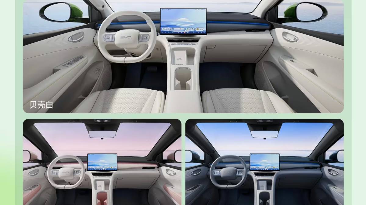 BYD Seagull second gen beltere