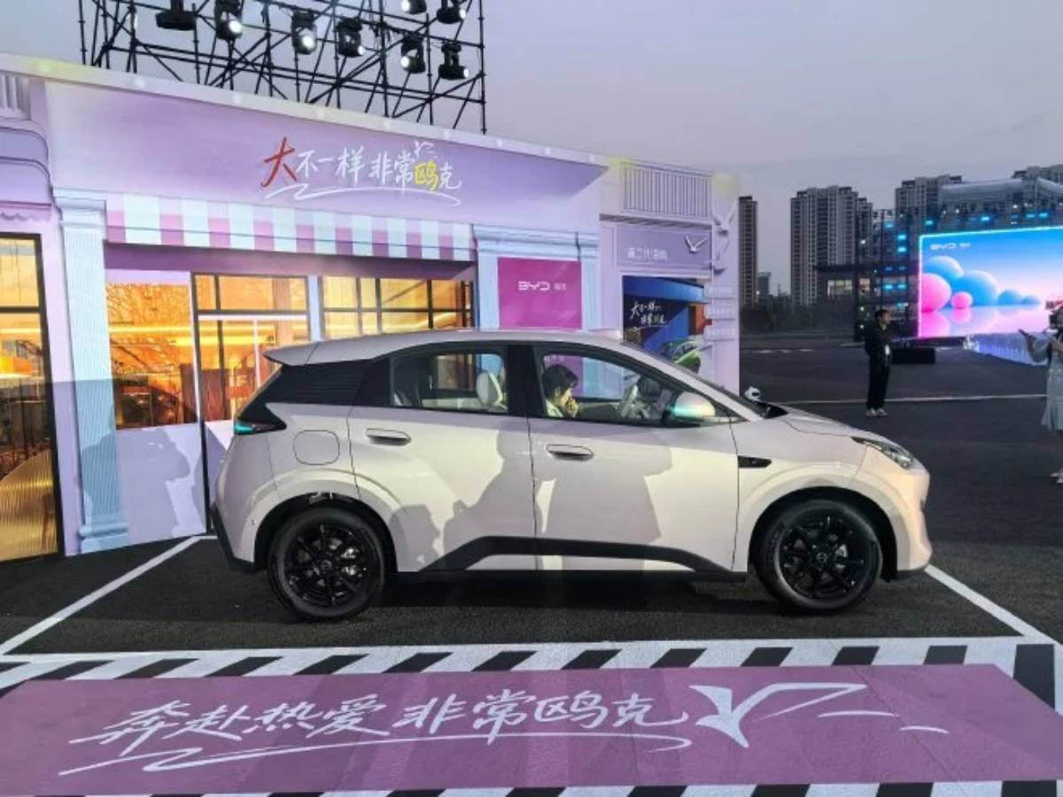 BYD Seagull second gen oldalnézet
