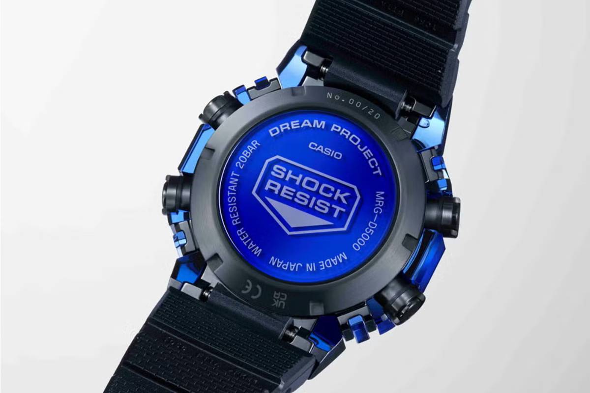 Casio G-Shock MRG-D5000 Blue Sapphire sorszám