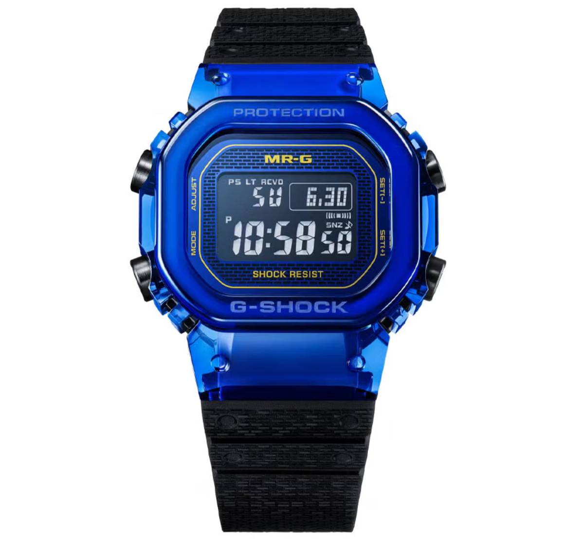 Casio G-Shock MRG-D5000 Blue Sapphire zafír óra