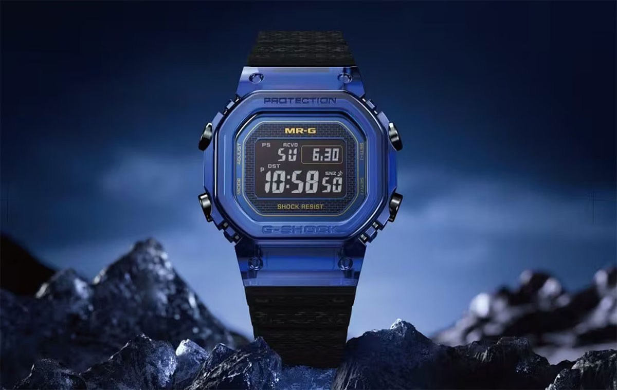 Casio MRG-D5000 Blue Sapphire óra