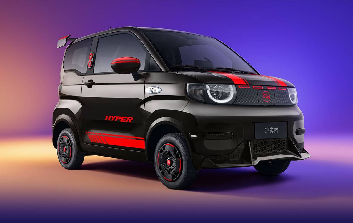 Chery QQ Ice Cream Racing Edition oldalról