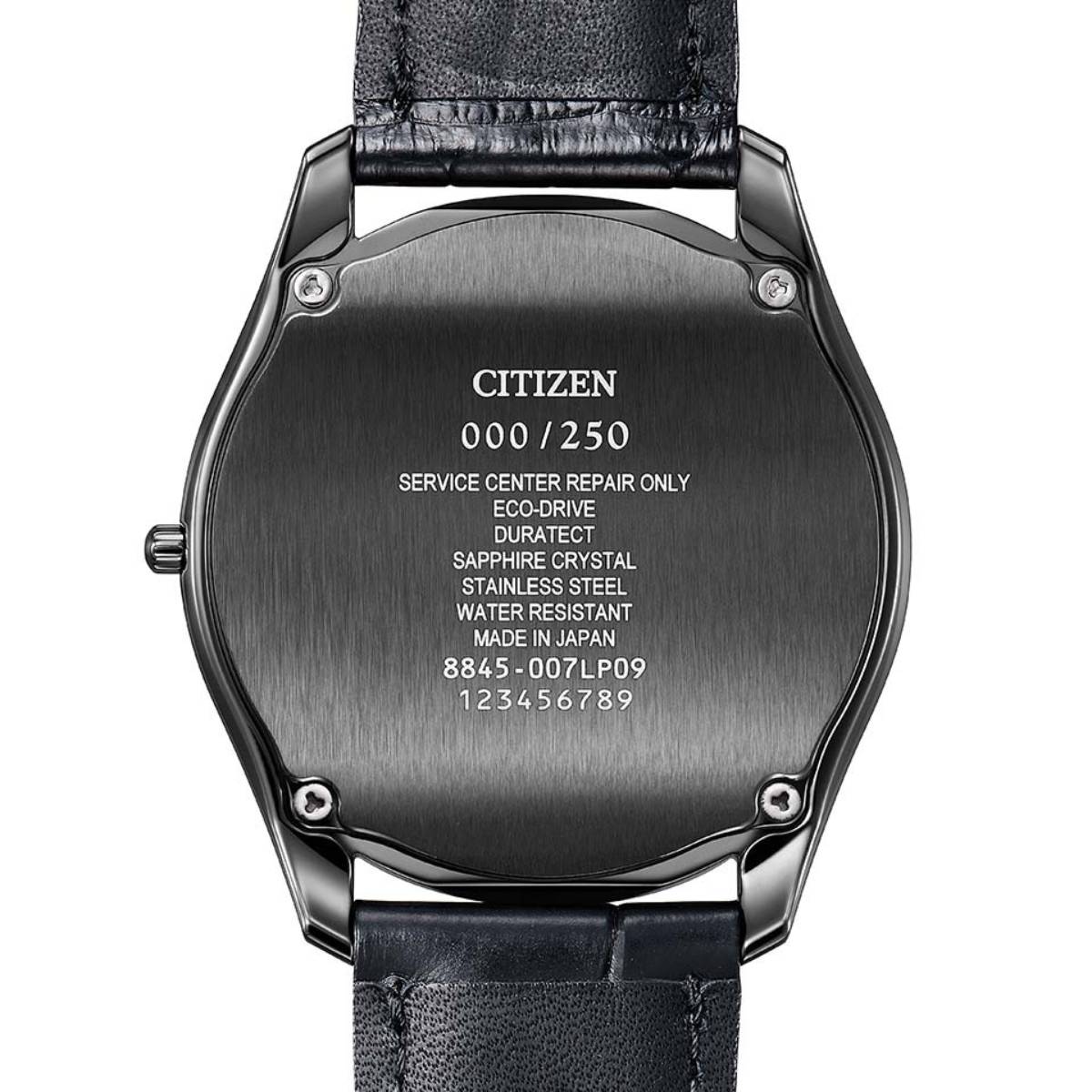 Citizen új Eco-Drive One AQ5025-04N hátlapja