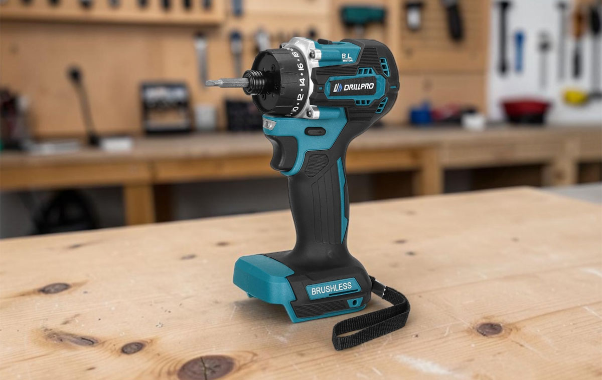 Drillpro akkumulátoros csavarbehajtó
