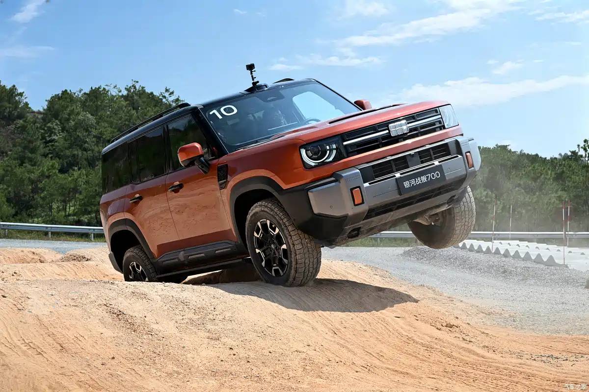 Geely Galaxy Cruiser 700 terepen