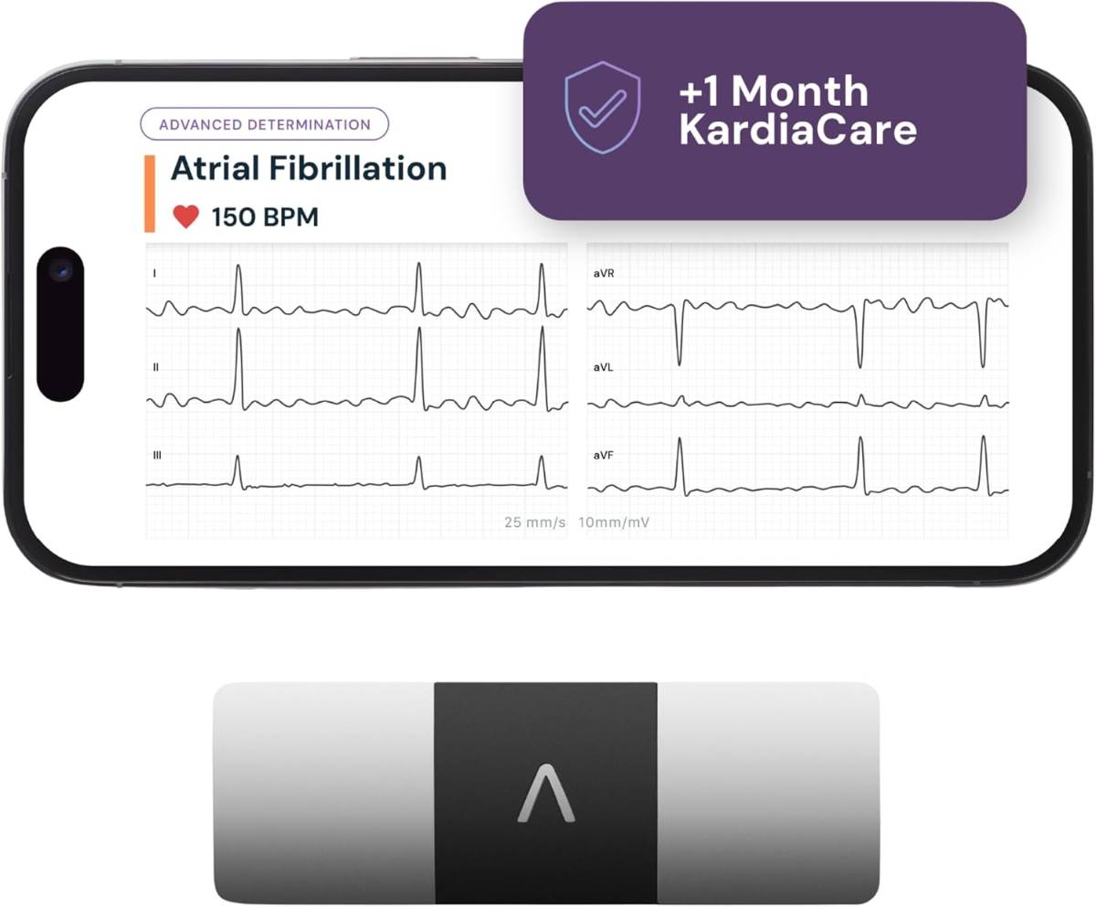 KardiaMobile 6L hordozható EKG