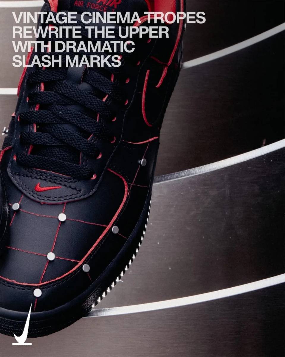 Nike Air Force 1 ’01 “Nightmare” dizájn
