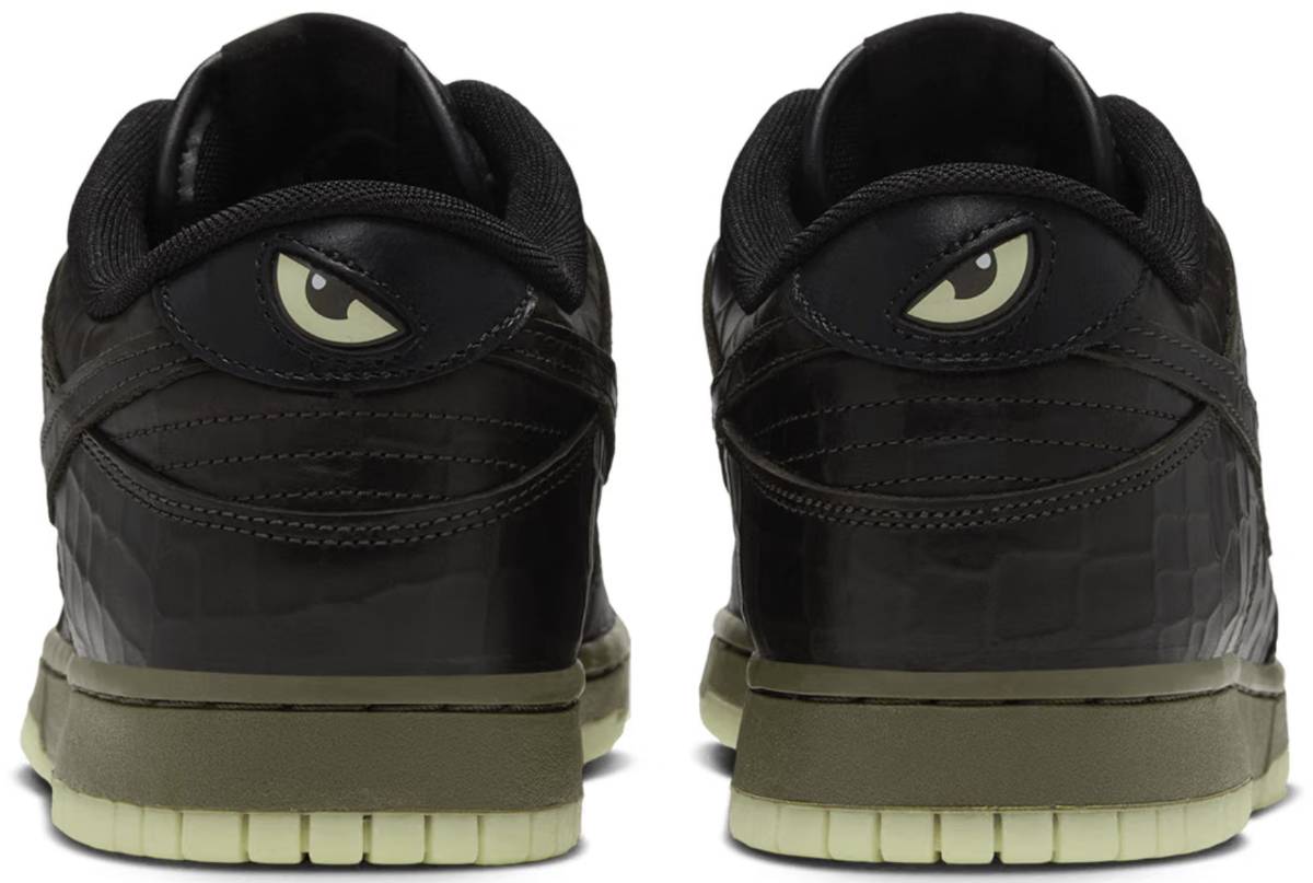 Nike Dunk Low “Shibuya Halloween” hátulról