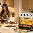 Novulife 1600W Air Fryer sütő