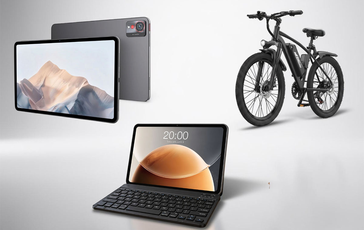 tablet, ami jobb vétel, mint egy Xiaomi és egy laptop / tablet, e-bike