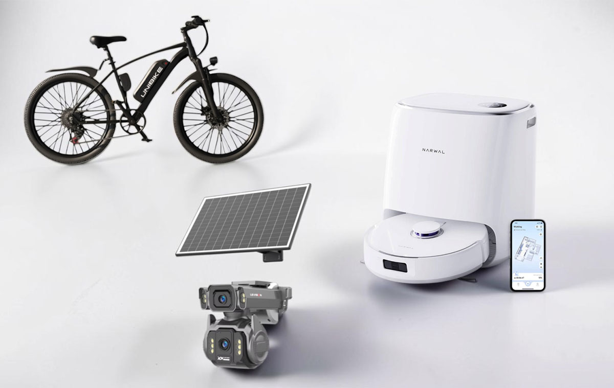 Ultraolcsó felmosós robotporszívók, 140 000 Ft-ért 26"-os e-bike és vezeték nélküli akkus kamera