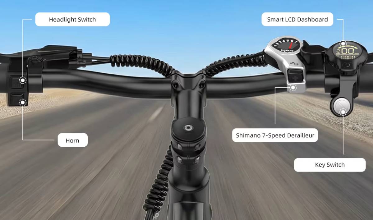 UNIBIKE kijelző
